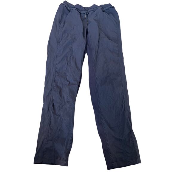 Lululemon Street To Studio Pant Unlined Size 6 Navy Gray - Picture 1 of 10